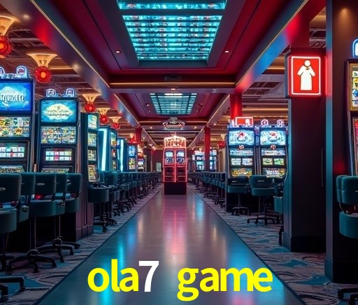 Interface do App ola7 game
